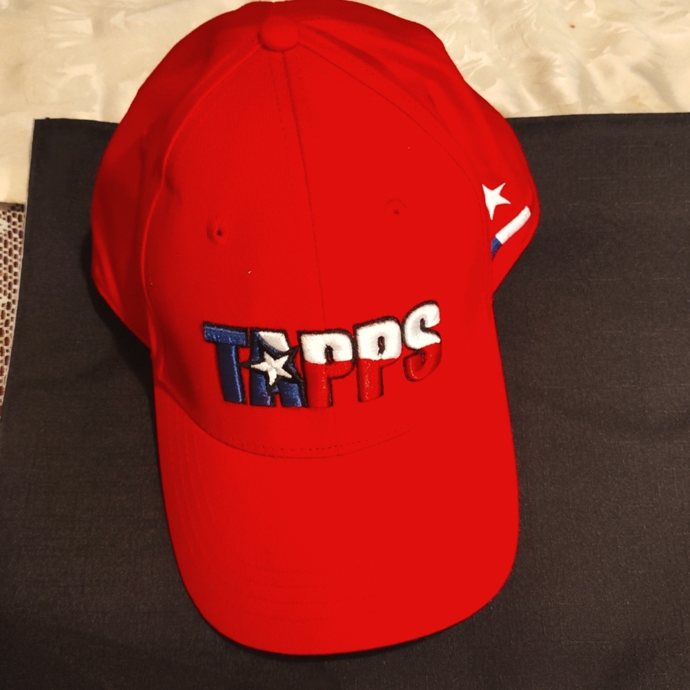 Red New Tapps hat
